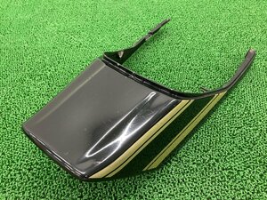 ZRX400 テールカウル 黒 14090-1454 カワサキ 純正 中古 バイク 部品 ZR400E 修復素材やペイント素材に 品薄 希少品 シートカウル