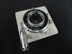 O1017 GRAPHEX OPTAR f/4.5 127mm (GRAFLEX SPEED GRAPHIC用大判カメラ用レンズ)/60