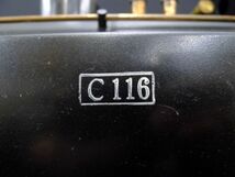 O1784 【蒸気機関車/C116/鉄道模型】重さ8.5㎏ 置物 飾り物/140_画像5