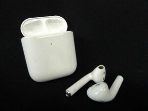 O1353 【Apple 初代AirPods 両耳 ケース付】 ※通電・シリアルNo確認済/60
