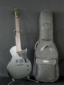 O1170 Epiphone エピフォン エレキギター LIMITED EDITION Junior MODEL マットブラック ソフトケース付き/160