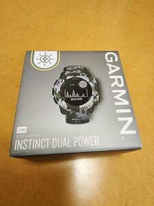 GARMIN INSTINCT Dual Power CAMO スマートウォッチ ガーミン