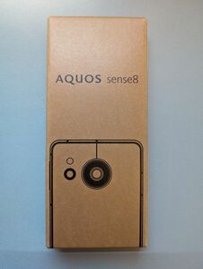 AQUOS sense8 SH-M26 6.1インチ メモリー6GB ストレージ128GB コバルトブラック　新品未使用