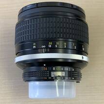 【TC0309】Nikon ニコン レンズ 85mm 1:1.4 周辺機器 フィルムカメラ 一眼レフカメラ 光学機器 コレクション アンティーク 動作未確認_画像5