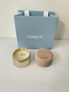 【TN0321】カナル ヨンドシー Canal 4℃ SILVER リング 指輪 レディース 9～10号 アクセサリー シルバー ストーン 箱付き