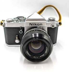 Nikon ニコン F2 8037386 NIKKORレンズ 50mm 1:14 動作未確認 ジャンク 2次流通品【2184】