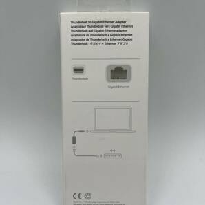 開封のみ 未使用 Apple純正 Apple Thunderbolt to Gigabit Ethernet Adapter ギガビット イーサネット アダプタ A1433の画像2