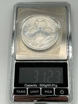 バハマ　アイスランド　1974 フラミンゴ　2ドル　プルーフ 銀貨 コイン Sv925 _画像3