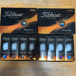 Titleist タイトリスト ゴルフボール PRO v1 プロv1 2ダース ハイナンバー