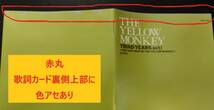 万1 08681 TRIAD YEARS actI〜THE VERY BEST OF THE YELLOW MONKEY / THE YELLOW MONKEY [CD] ※歌詞カードにシミ・色褪せあり_画像6