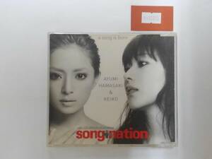 万1 12315 浜崎あゆみ ＆ KEIKO / a song is born【CD】 ※歌詞カードに折れあり