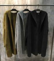 Theoryセオリー/スプリングガウンカーディガン/ニットアウター/8409005/AVALON/HOOODED.COAT/59,000円(税抜)_画像3