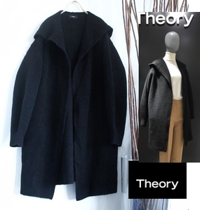 Theoryセオリー/スプリングガウンカーディガン/ニットアウター/8409005/AVALON/HOOODED.COAT/59,000円(税抜)