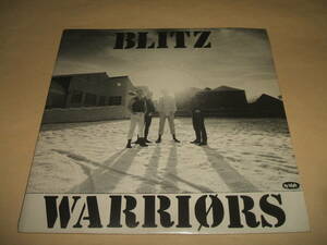 ★送料無料 BLITZ パンク EP WARRIORS 1982 NO FUTURE 0i16