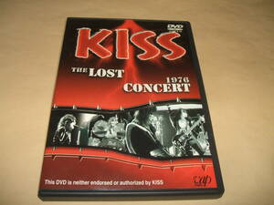 ★送料無料 KISS キッス THE LOST 1976 コンサート DVD 初期映像と1974年TV出演映像