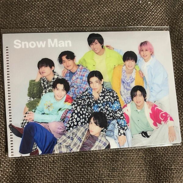 Snow Man ポートレートシリーズ　ミニクリアファイル　