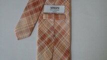 未使用に近い【ARMANI COLLEZIONI アルマーニコレッツォーニ】USED ブランドネクタイ/m34-GG3-6-10_画像3