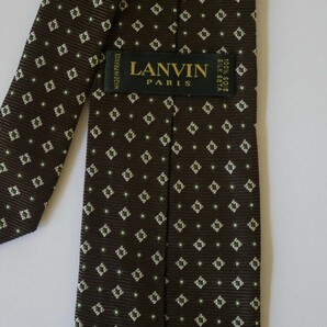 未使用に近い【LANVIN ランバン】USED ブランドネクタイ/m34-2GG5-11-15の画像3