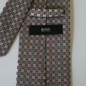 未使用に近い【HUGO BOSS ヒューゴボス】USED ブランドネクタイ/m34-2GG3-36-40の画像3