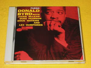 ドナルド・バード DONALD BYRD 日本盤 CD フュエゴ FUEGO CJ28-5102 ブルーノート BLUE NOTE デューク・ピアソン ジャッキー・マクリーン