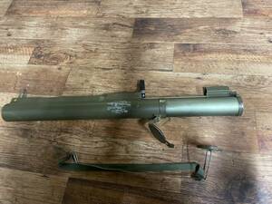 (実物中古極上)ROCKET HE66MM ANTITANK M72A2 ロケットランチャー バズーカ 現状品 携行スリング付き/米軍 ナム戦 対戦車砲　