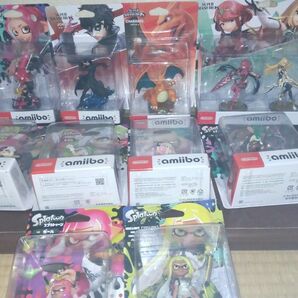 (送料無料) [要商品内容確認] amiibo 新品 10点セット スプラトゥーン ポケモン ペルソナ5 ゼノブレイド2等