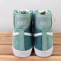 z631 ナイキ ブレザー ミッド 77 ビンテージ US8.5 26.5cm/緑 グリーン 白 ホワイト NIKE BLAZER MID 77 VINTAGE メンズ スニーカー 中古_画像5