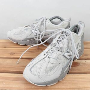 z931[828] New balance US7 25.0cm/ ash gray white white newbalance men's unisex sneakers used 