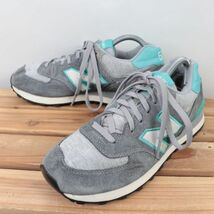 z1284【574】ニューバランス US9.5 26.5cm/灰 グレー系 newbalance レディース スニーカー 中古_画像1