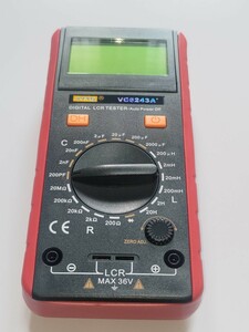 LCR meter coil . condenser measurement .