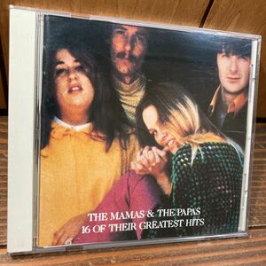 【国内盤】THE MAMAS & PAPAS ママス&パパス ベスト best one 16 of their greatest hits