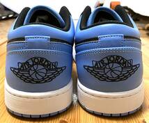 nike air jordan 1 low (university blue)ジョーダン母校スクールカラーモデル新品未使用品_画像4