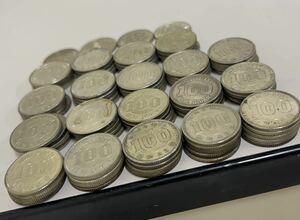  Olympic 100 jpy silver coin large amount (104 sheets )