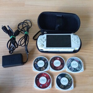 SONY Playstation Portable 本体 ホワイト 動【中古】【動作確認済】