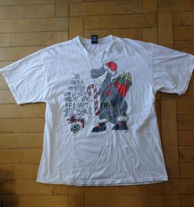 oldstussy オールドステューシー christmas dino tee XL !! 激レア 