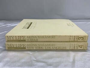 D5-083 初版 中森明菜 写真集 MY LIFE 2点 1991年初版第二刷 / 1990 / 3 HAWAII / 4 NEW YORK LOS ANGELES 清水伸充 ほんの木 マイライフ