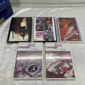 D5-077 中森明菜 DVD BOX 2点 / 5枚組+３枚組 / 5.1 audio remaster DVD collection 1985サマーツアー ビター＆スウィート～ 中古品の画像5