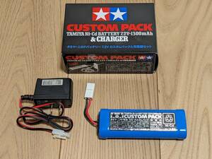 タミヤ TAMIYA カスタムパック Ni-Cd ニッカド ニカド バッテリー 7.2V 1300mAh