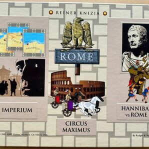 ローマ 帝国 大競技場 ハンニバル対ローマ ボードゲーム クニツィア 日本語説明書付属 GMT