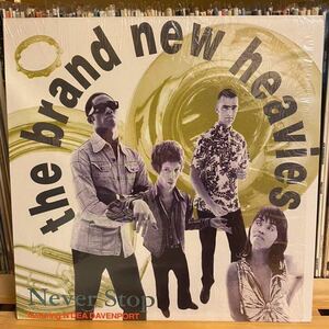 The Brand New Heavies /Never Stop 12'' Acid Jazz / Extended Remix / Heavy Beats Mix レコード　USオリジナル