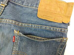 色落ち良★vintage★66前期★アメリカ製★Levi's★リーバイス★517-0217★ブルー　36x31インチ