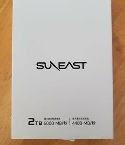 735 SUNEAST SE900NVG50-02TB 内蔵SSD 2TB NVMe 3D TLC SSD M.2 Type 2280 PCIe Gen 4.0×4 
