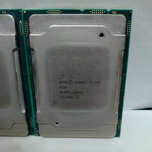 【動作確認済CPU2個セット】Intel Xeon Silver 4116, 12C / 24T, 2.1GHz base / 3.0GHz turbo, TDP 85 W, LGA3647ソケットの画像3