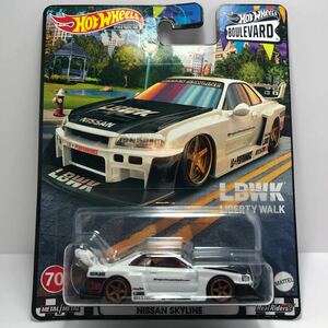 Hot WHeeLs BOULEVARD LB-ER34 SUPER SILHOUETTE NISSAN SKYLINE ホットウィール ブールバード LBWK LIBERTY WALK リバティウォーク 日産