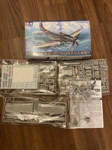 TAMIYA タミヤ DOUGLAS A-1H SKYRAIDER U.S.NAVY未組立品 1：48 プラモデル アメリカ軍