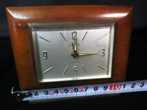 ジャンク EUROPA ドイツ製 2JEWELS 置時計 【f】_画像4
