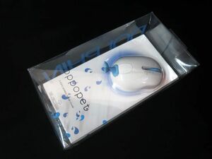 未使用 ELECOM エレコム oppopet M-NE2DR オッポペット ワイヤレス 光学式 マウス くじら 【g】