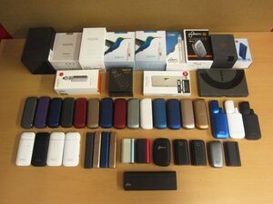 【ジャンク】電子タバコ 45点 まとめ売り アイコス IQOS/ploom/glo/aspire/TARLESS/DR.VAPE 【g】