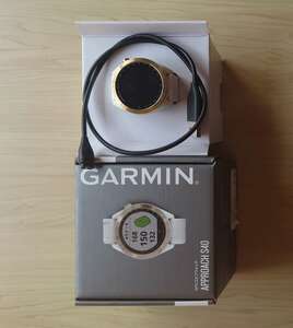 Used GARMIN/ガーミン APPROACH S40 アプローチ GPS ゴルフウォッチ ホワイト & CT10 & Tour B JGR おまけ