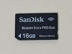 SanDisk メモリースティックPRO DUO 16GB